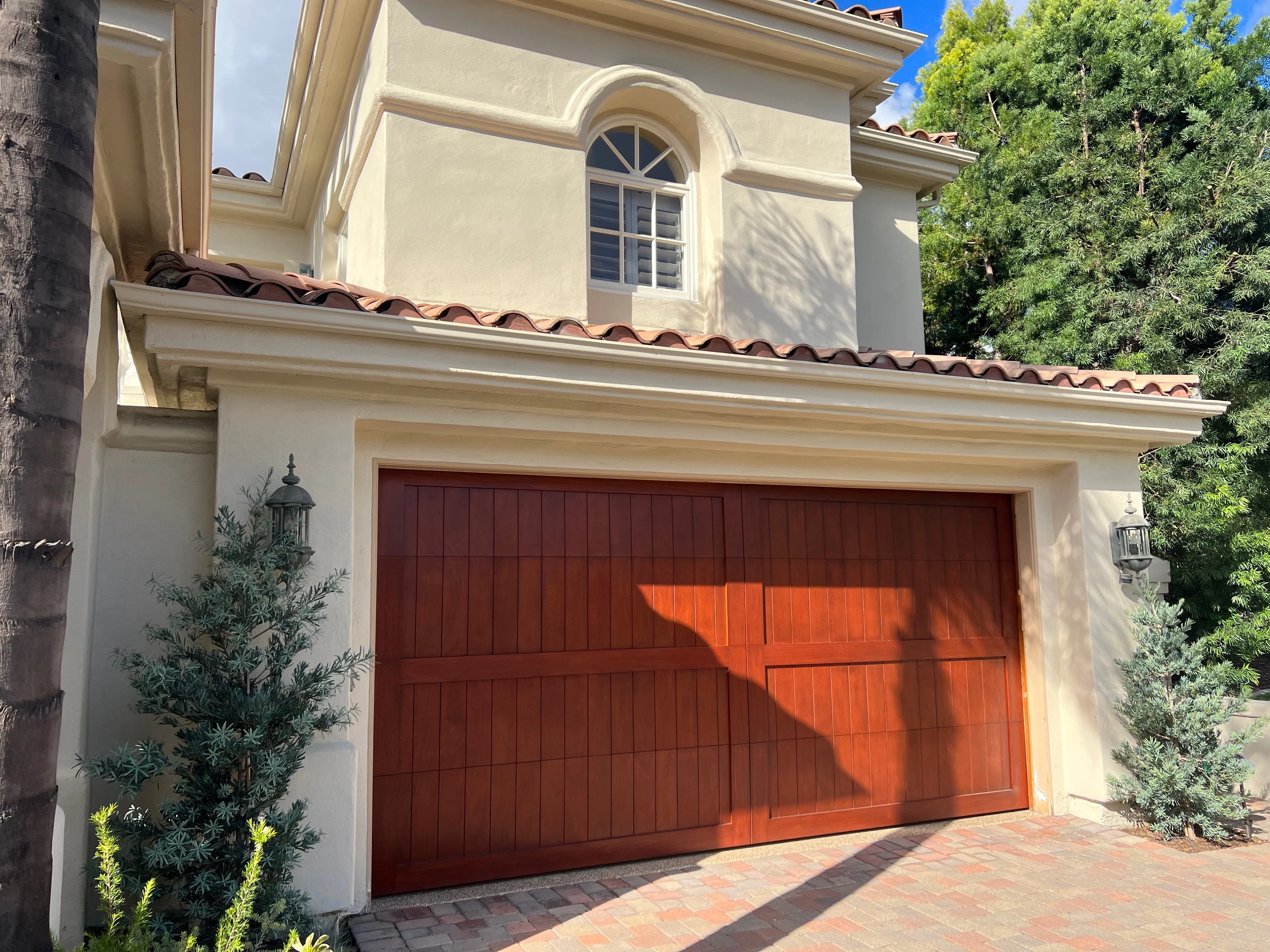 Adriano - Spanish Style Custom Wood Garage Door - Image 7