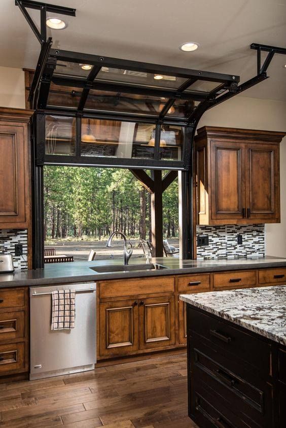 Bar & Restaurant Modern Glass Garage Doors Countertop - Image 7