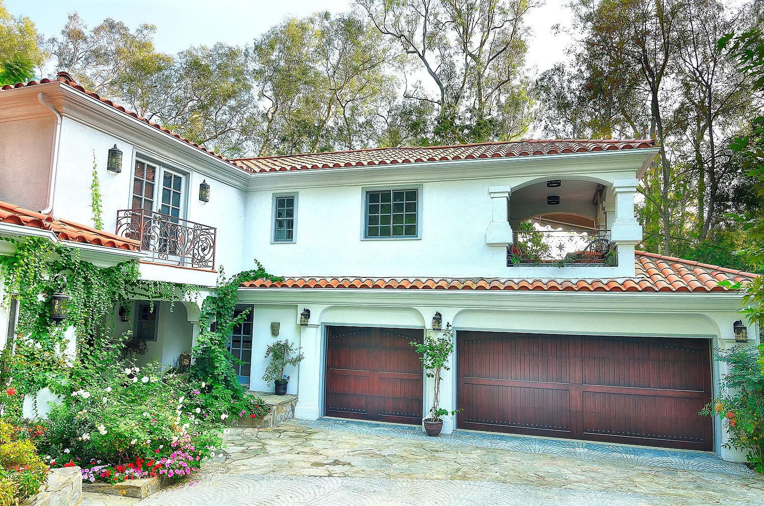 Caprice - Spanish Style Custom Wood Garage Door - Image 5