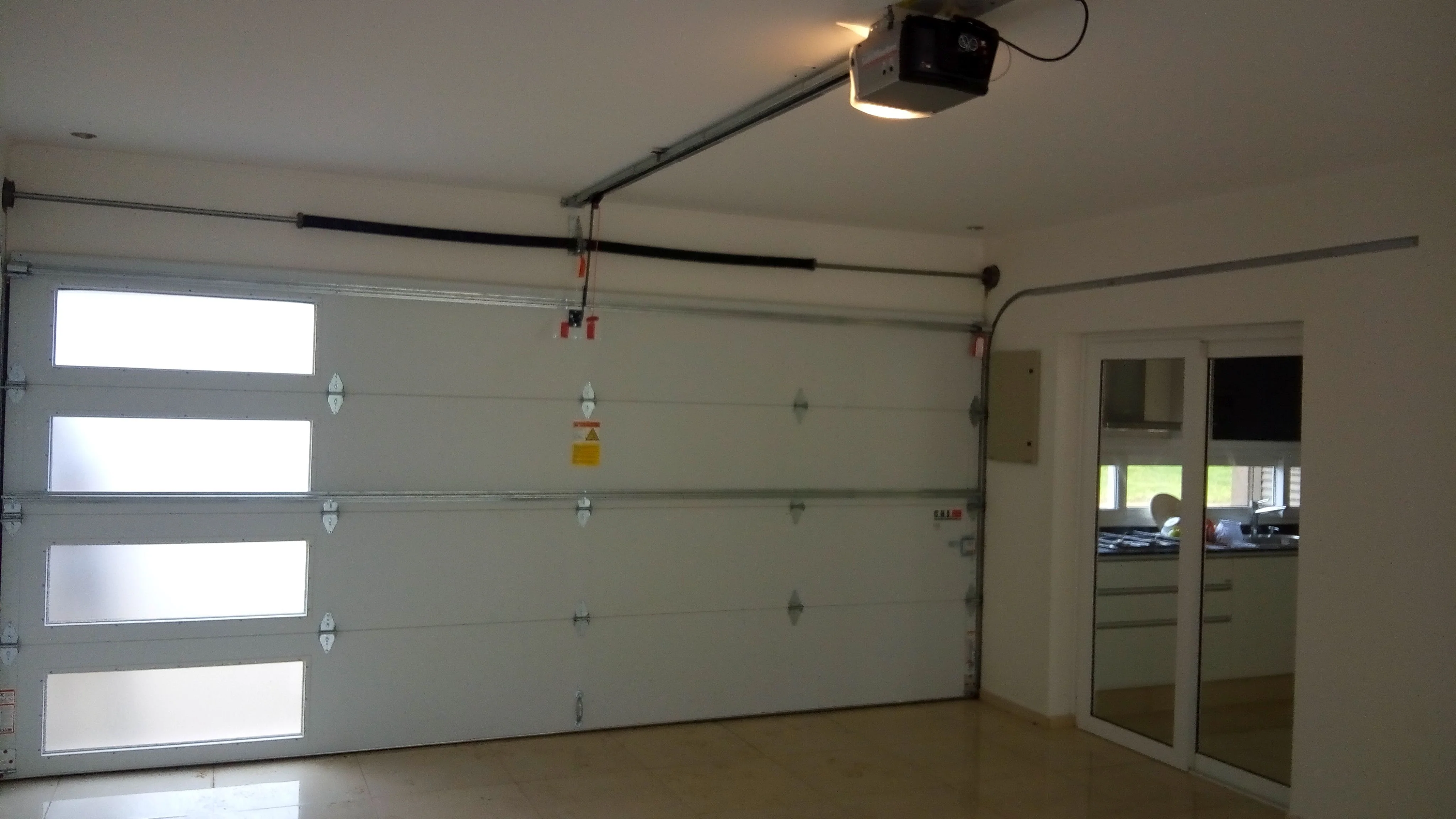 Cleo - Horizontal Grooves and Texture Steel Garage Door Modern Design - Image 14