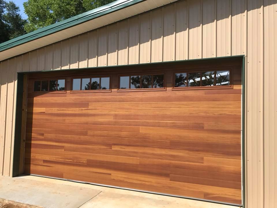 Cleo - Horizontal Grooves and Texture Steel Garage Door Modern Design - Image 17