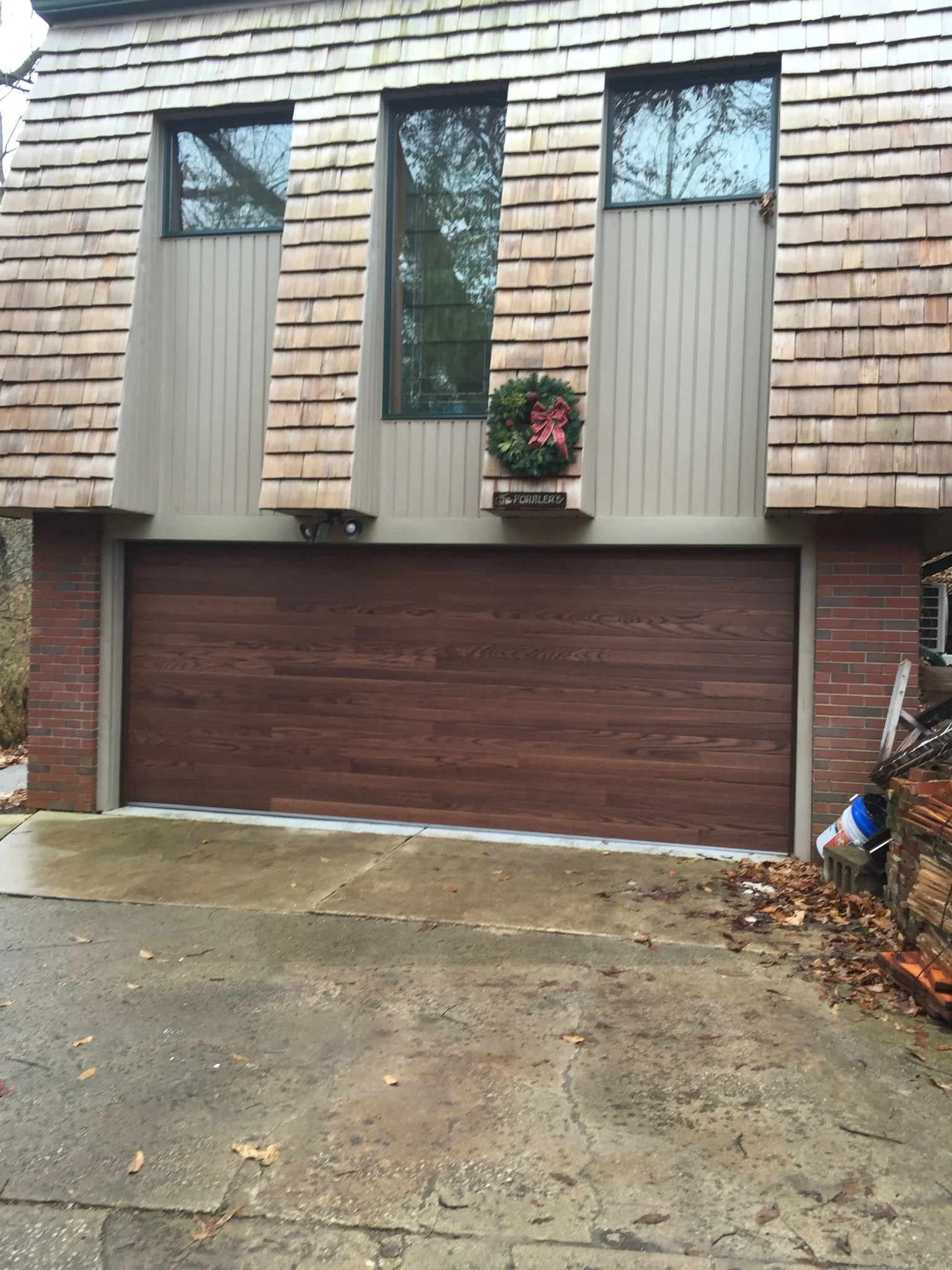 Cleo - Horizontal Grooves and Texture Steel Garage Door Modern Design - Image 21