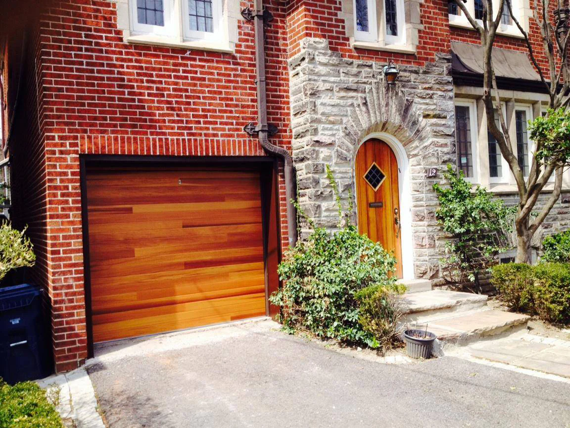 Cleo - Horizontal Grooves and Texture Steel Garage Door Modern Design - Image 22