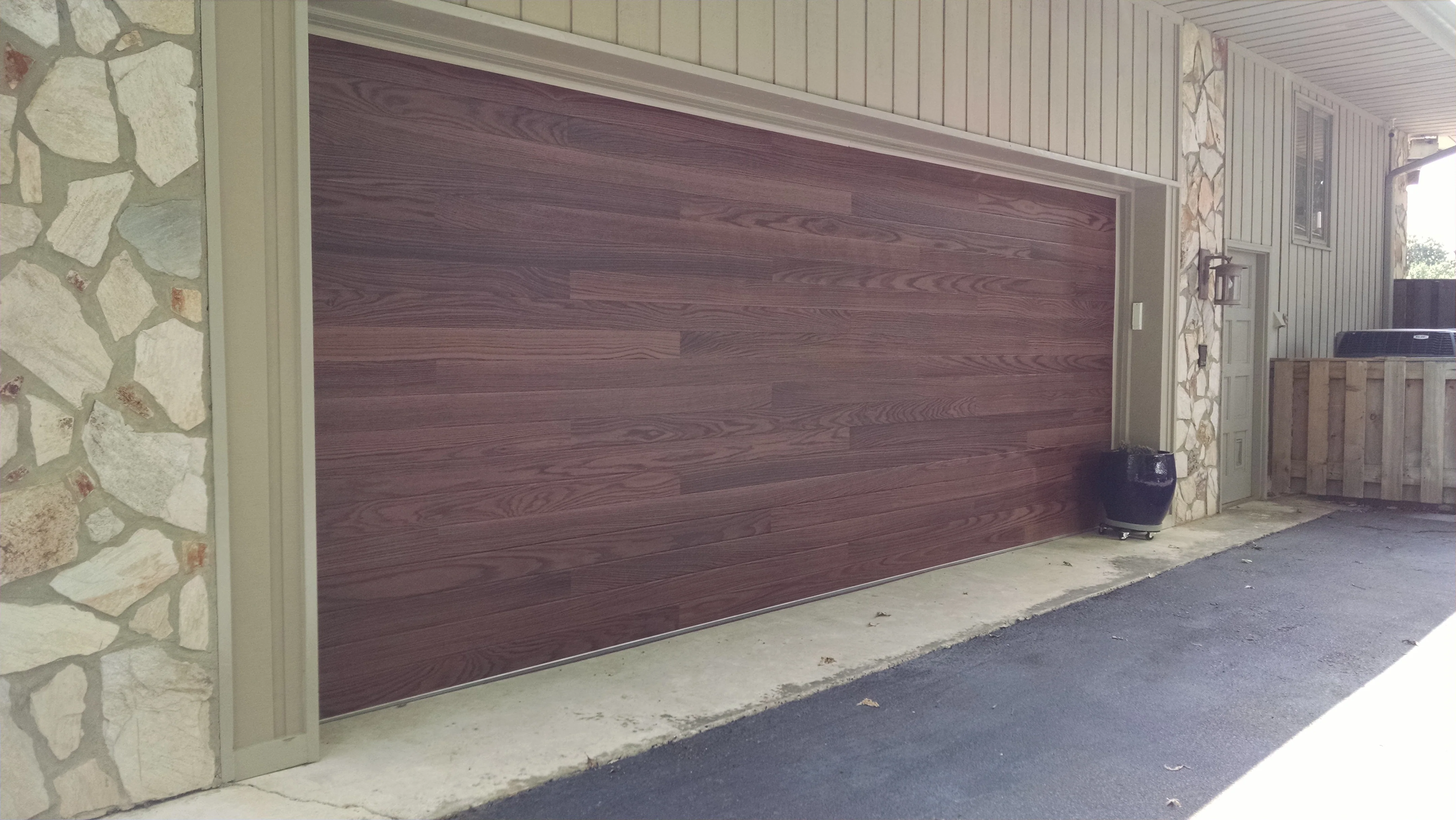 Cleo - Horizontal Grooves and Texture Steel Garage Door Modern Design - Image 23
