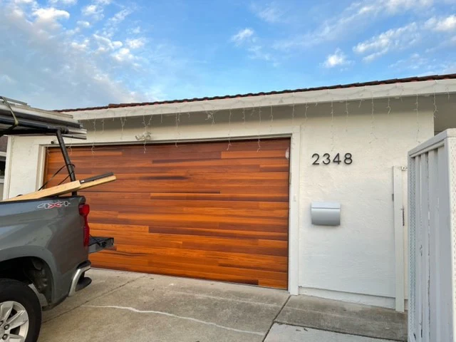 Cleo - Horizontal Grooves and Texture Steel Garage Door Modern Design - Image 33