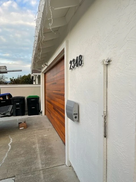 Cleo - Horizontal Grooves and Texture Steel Garage Door Modern Design - Image 40