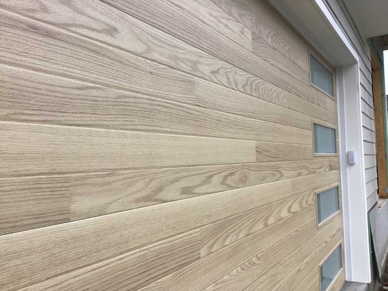 Cleo - Horizontal Grooves and Texture Steel Garage Door Modern Design - Image 43