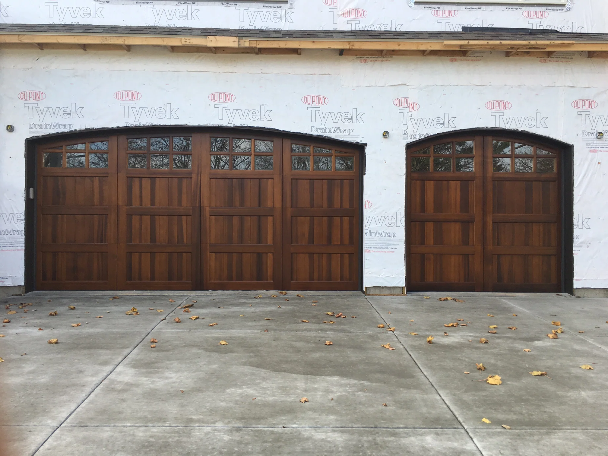 Montage - Spanish Style Custom Wood Garage Door - Image 10