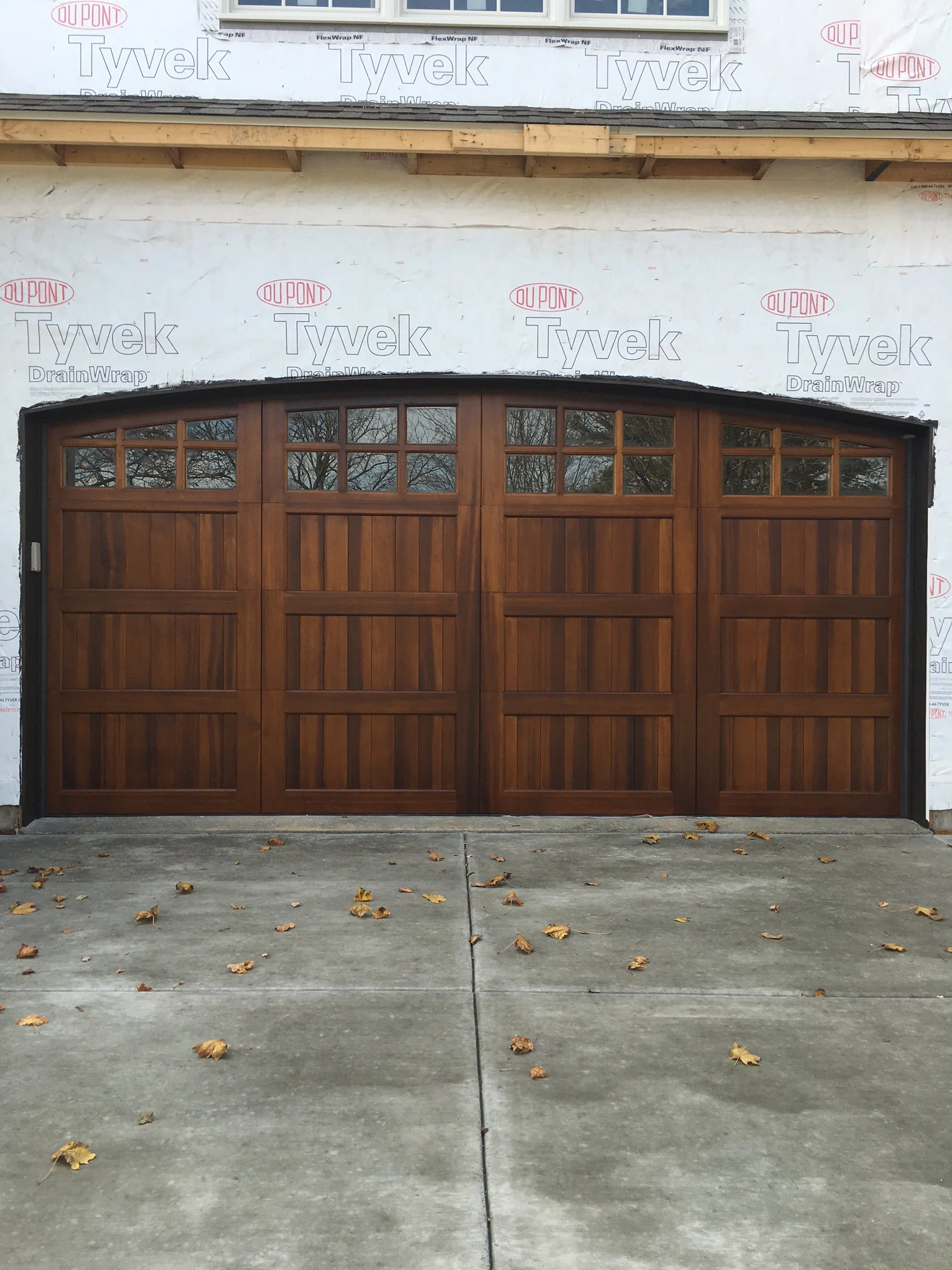 Montage - Spanish Style Custom Wood Garage Door - Image 13