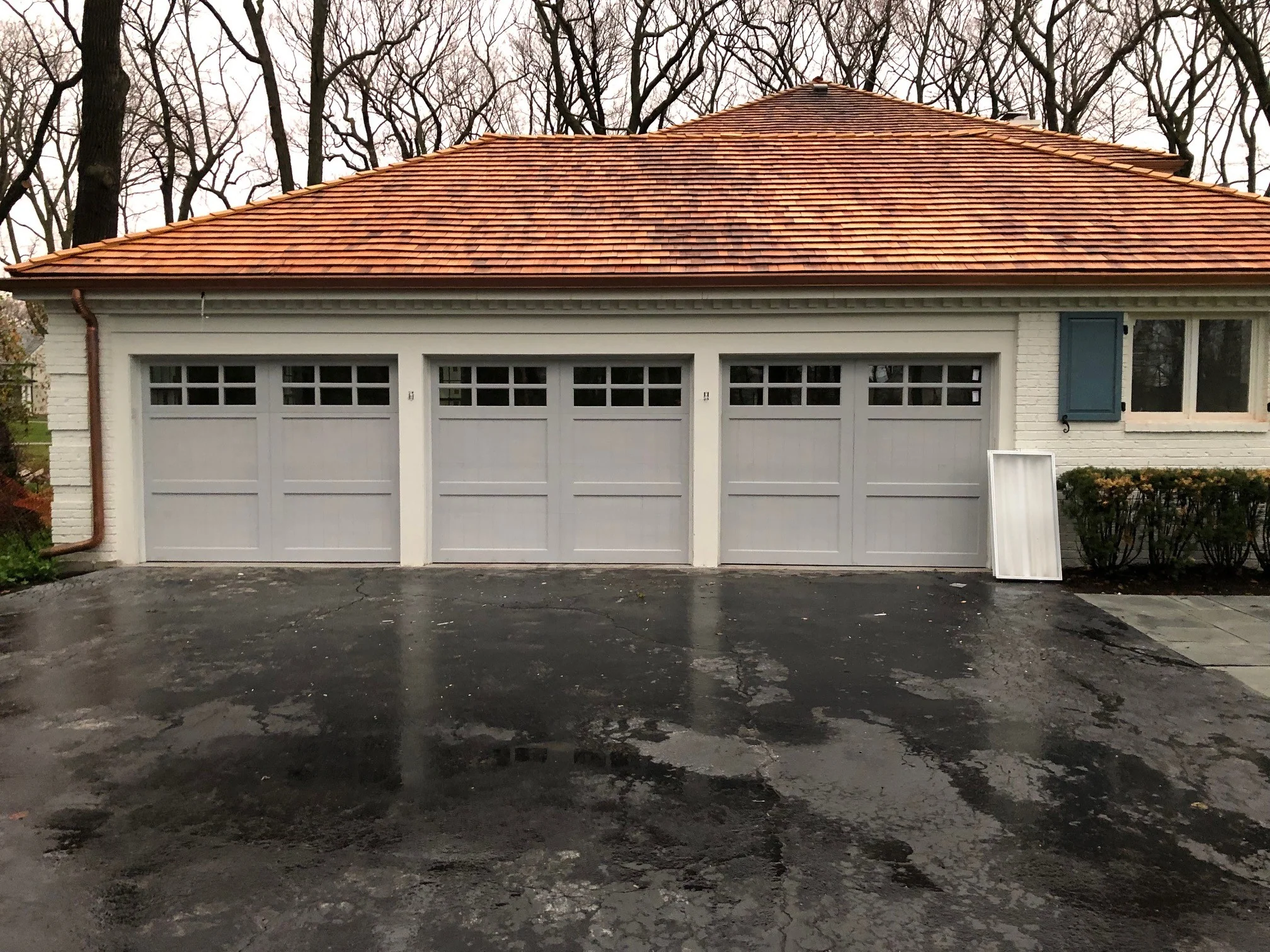 Montage - Spanish Style Custom Wood Garage Door - Image 15