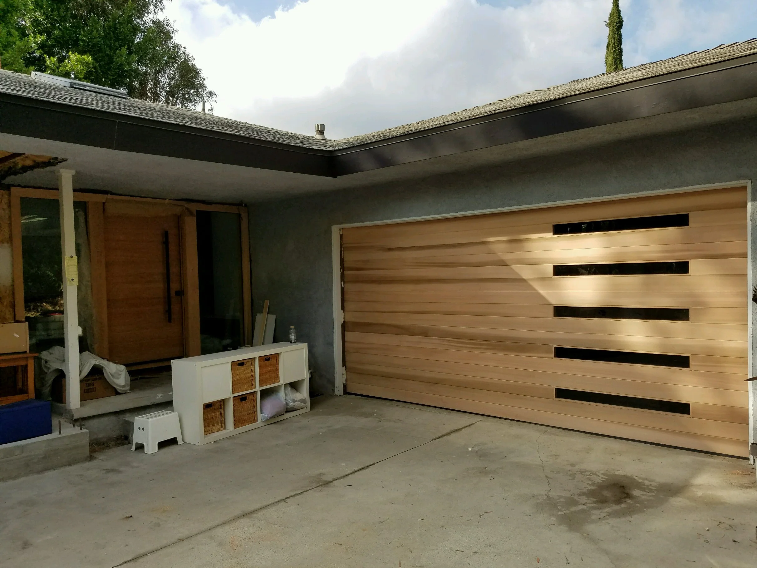 Emilio - Modern Style Custom Wood Garage Door - Image 16