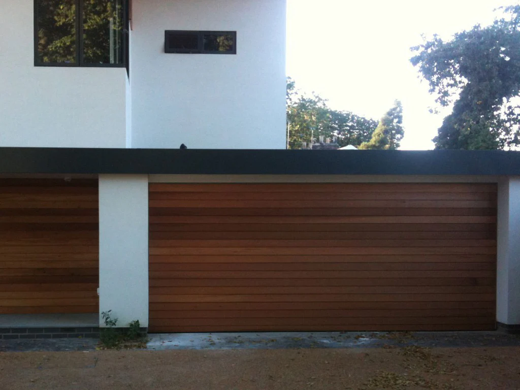 Emilio - Modern Style Custom Wood Garage Door - Image 22