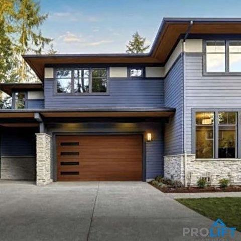 Emilio - Modern Style Custom Wood Garage Door - Image 26