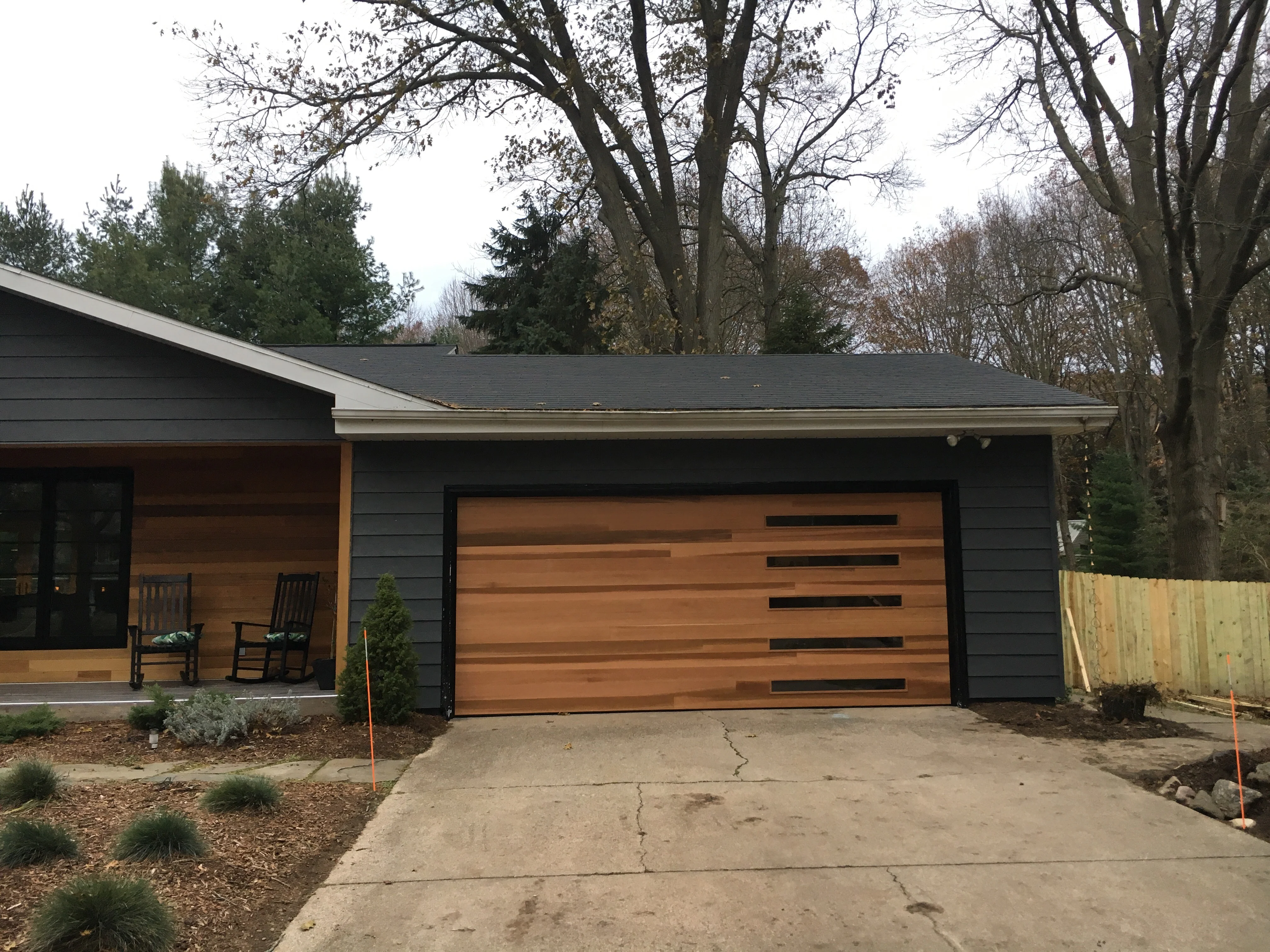 Emilio - Modern Style Custom Wood Garage Door - Image 30