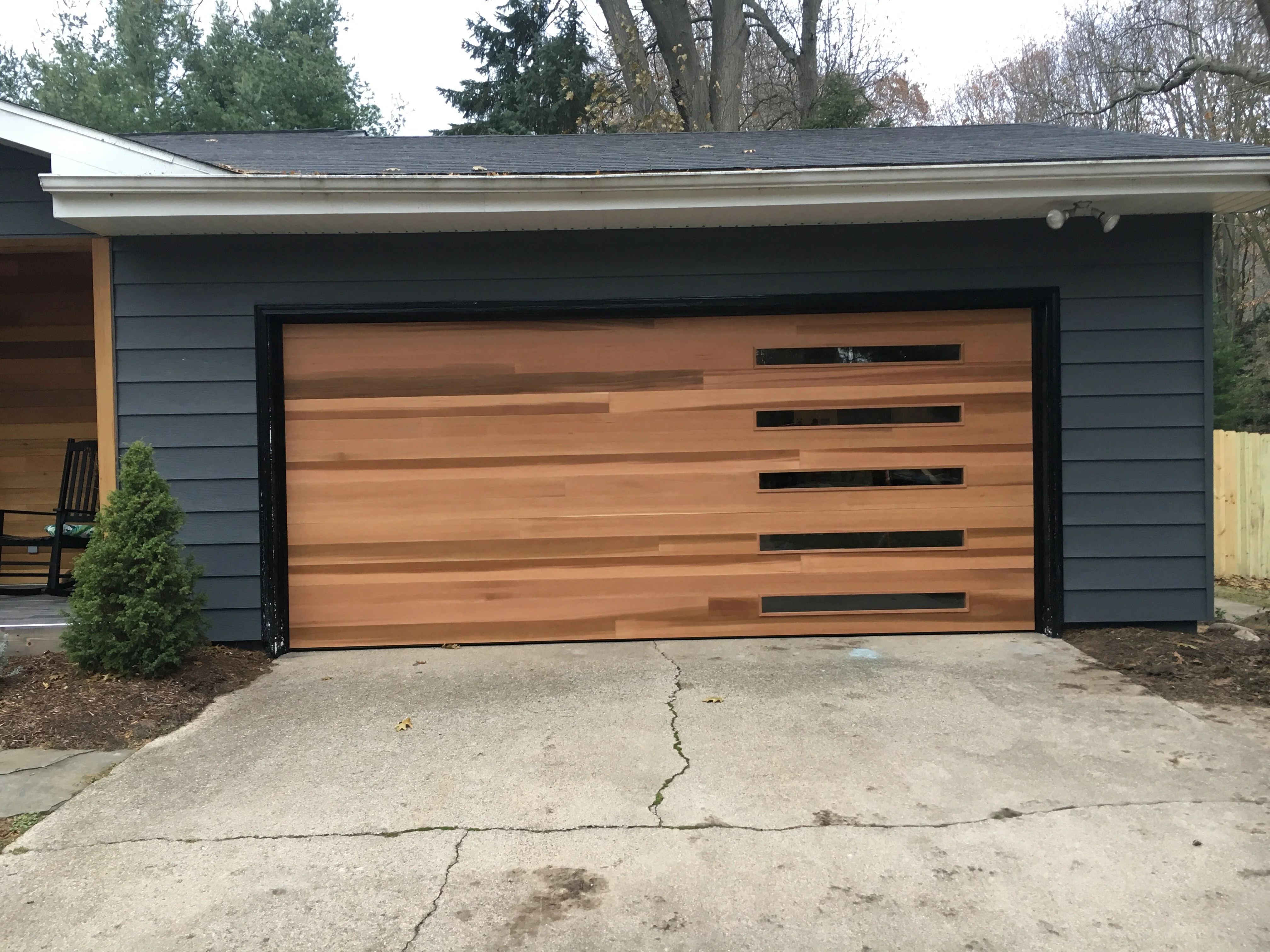 Emilio - Modern Style Custom Wood Garage Door - Image 31