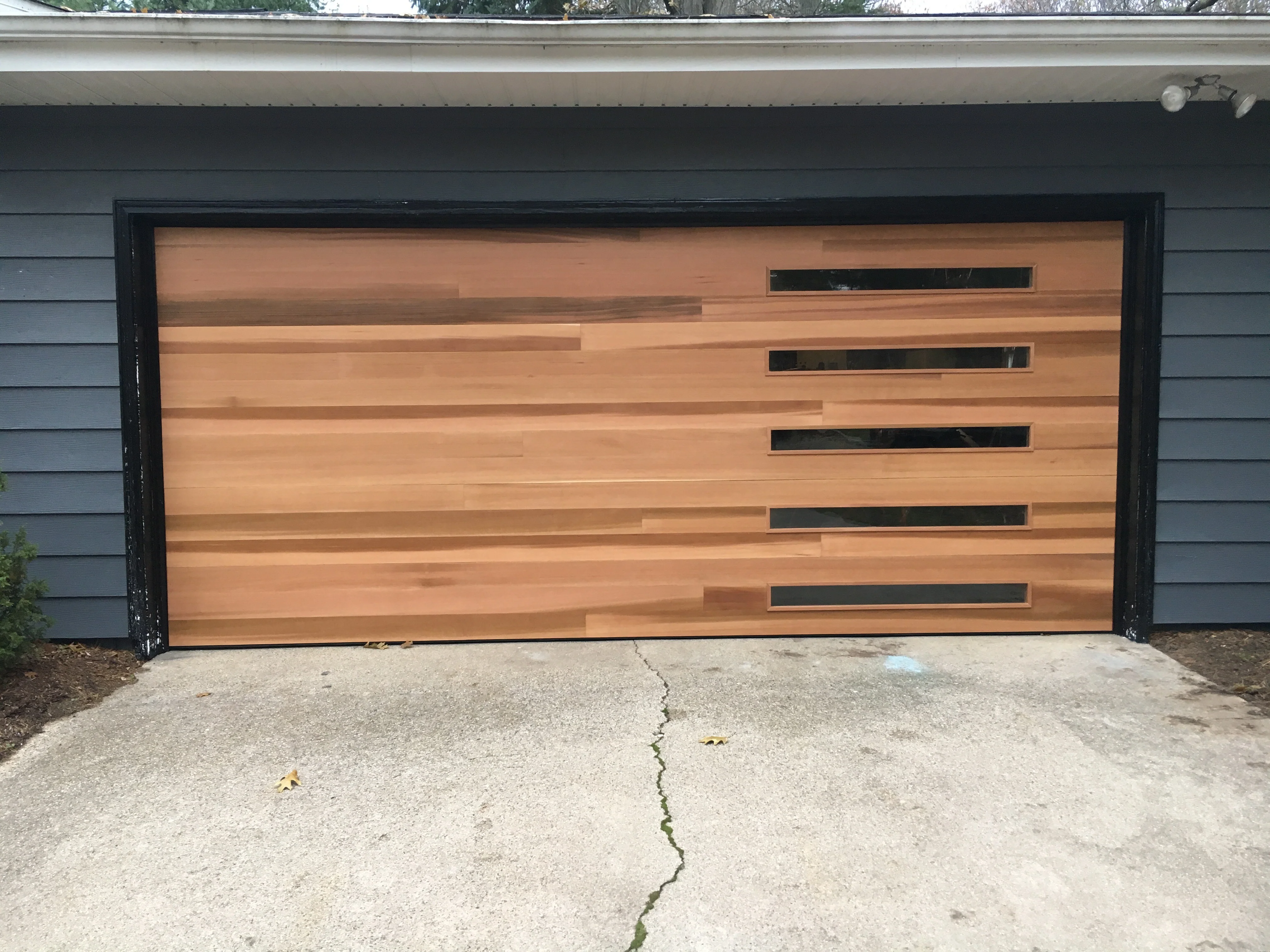 Emilio - Modern Style Custom Wood Garage Door - Image 34