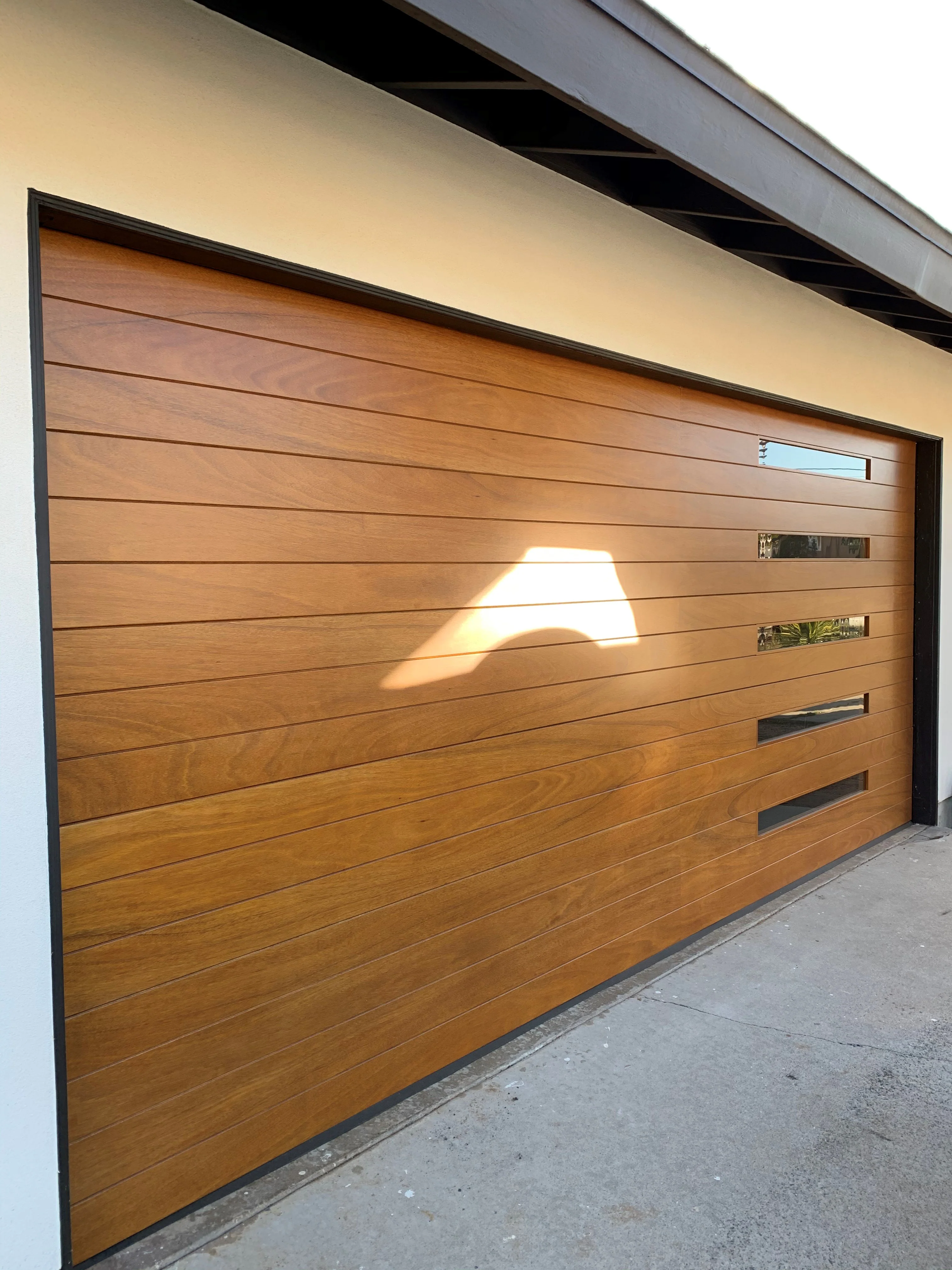 Emilio - Modern Style Custom Wood Garage Door - Image 38