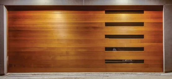 Emilio - Modern Style Custom Wood Garage Door - Image 4