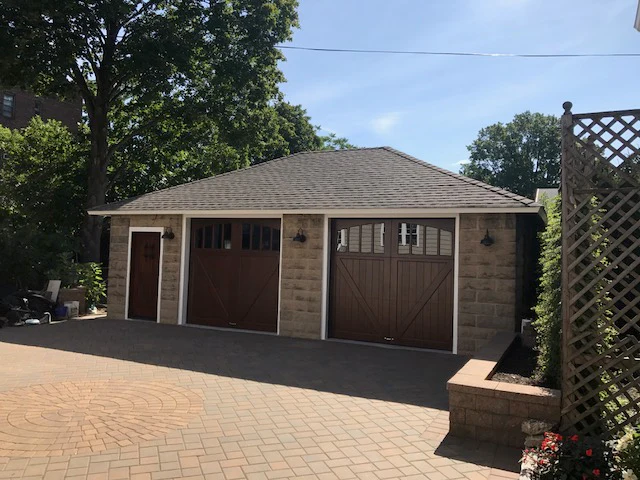 Fabienne - Barn Style Custom Wood Garage Door - Image 6