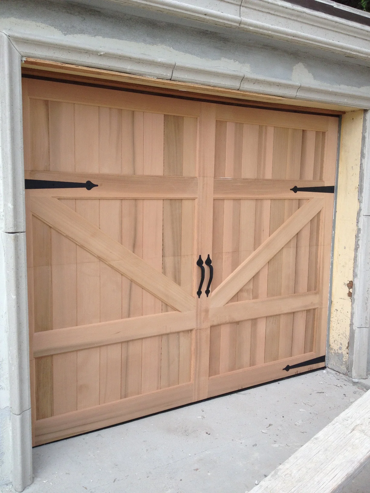 Alpine - Barn Style Custom Wood Garage Door - Image 5