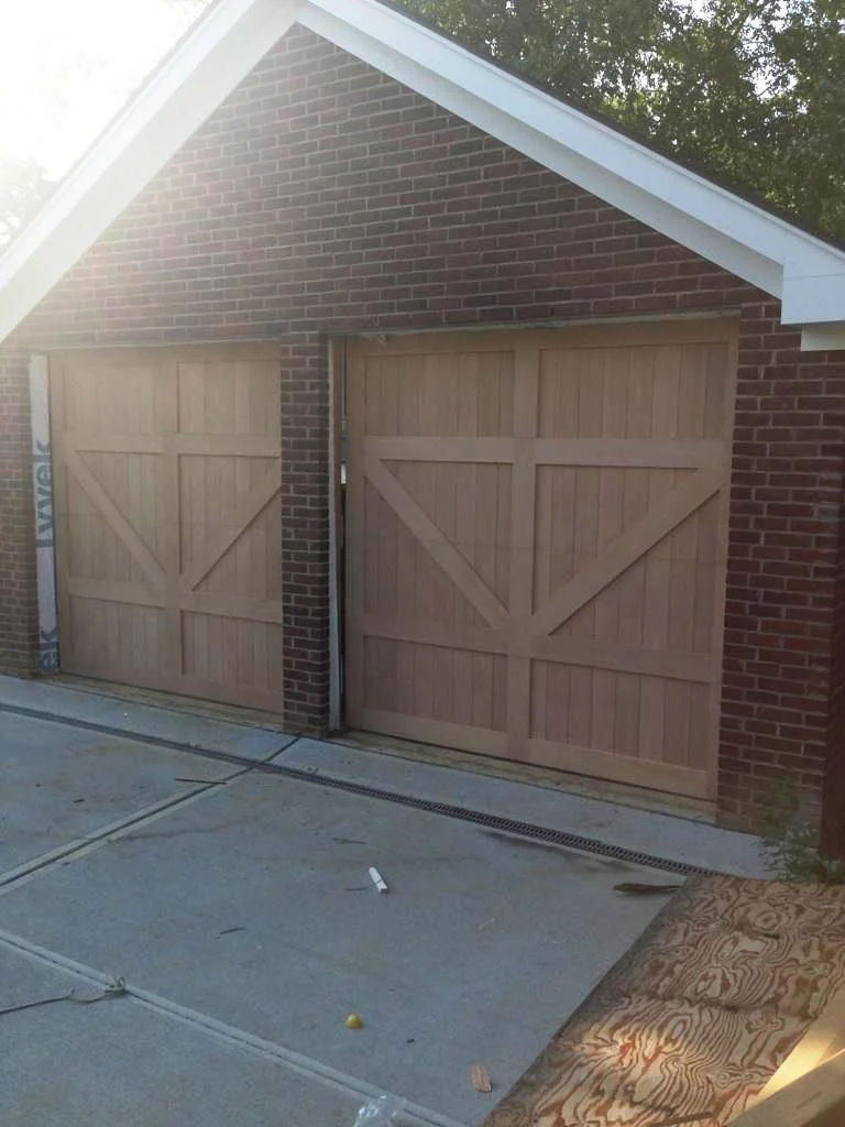 Alpine - Barn Style Custom Wood Garage Door - Image 6